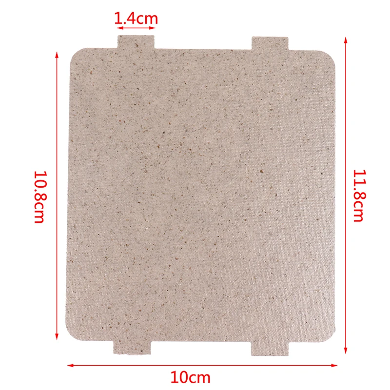 Nuovo 5 pz Forno A Microonde Piastre di Mica Forni A microonde fogli Forno A Microonde Grill Tappetino Da Forno Strumenti di Cottura 11.8x10 cm