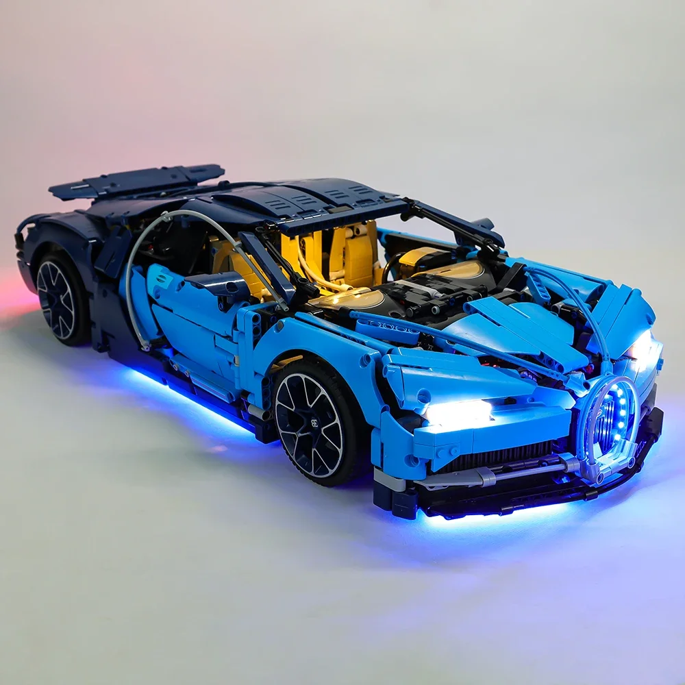 No Building Blocks Lamp Lighting For Bugatti Chiron 42083 DIY Toys Gift Only Lighting Set