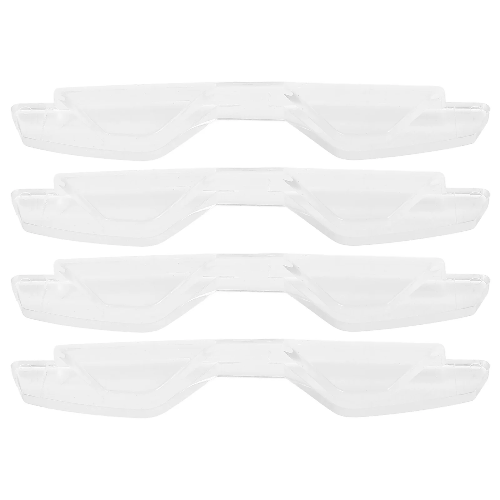 

4Pcs Car Door Edge Guards Clear Silicone Protector Strips Anti-Collision Bumper Guard Scratch Prevention for Vehicles