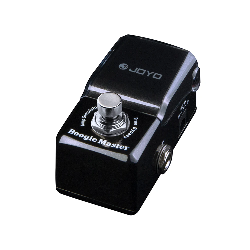 JOYO JF-309 BOOGIE 마스터 왜곡 효과 기타 페달, 모던 록 메탈 왜곡 효과 앰프 시뮬레이션 페달