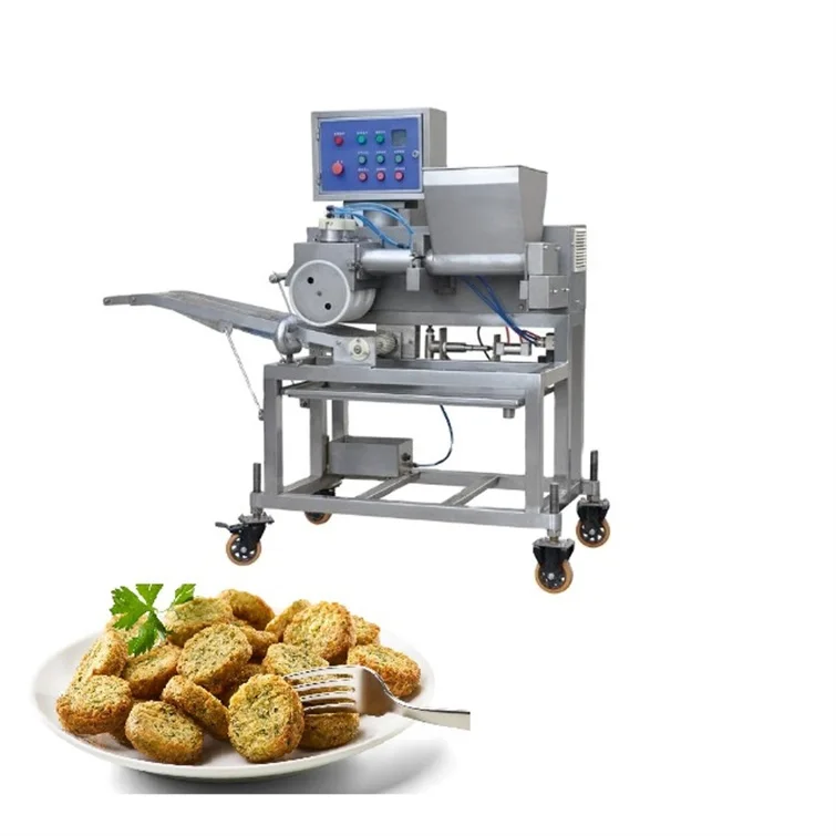 Chicken Nugget Forming Machine Uniform Thickness Meat Shaper for Consistent Fried Chicken Nugget Quality