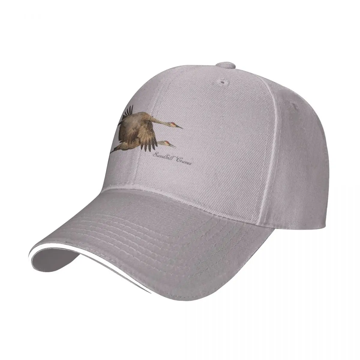 

Sandhill Cranes Flying Cap Baseball Cap icon Ball cap cap for women Men's