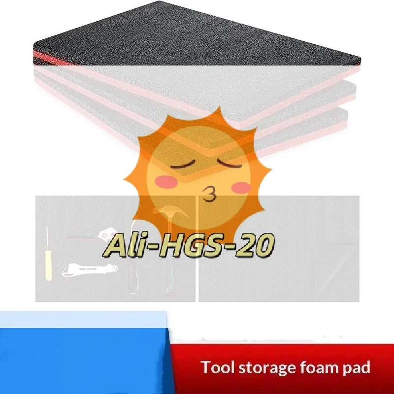 

3Pcs Tool Box Foam Pads Cushioning Inserts Anti Slip Liner Sheet for Home Workshop Garage Tool Cabinet and Drawer