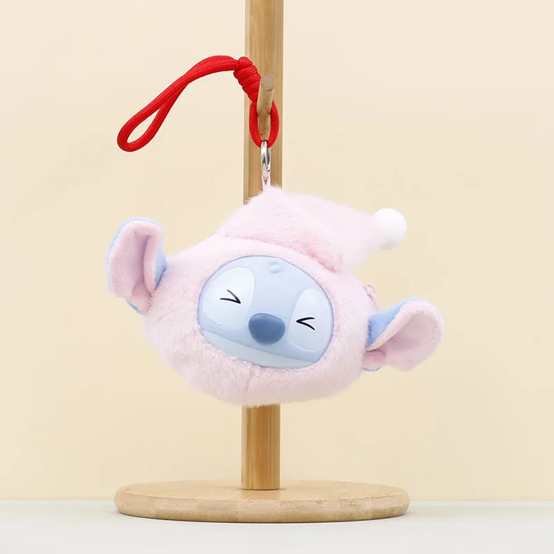 Disney Stitch Plush Toy, Plush Keychain Coin Purse, Portable Small Bag Charm Doll, Birthday and Christmas Gift