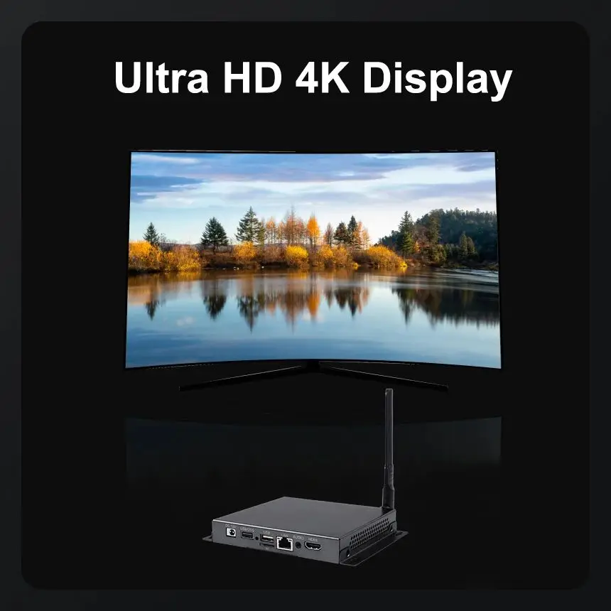 Liontron Mini PC czterordzeniowy Rockchip RK3566 odtwarzacz digital signage 4K wyświetlacz DP wytrzymały komputer klasy przemysłowej