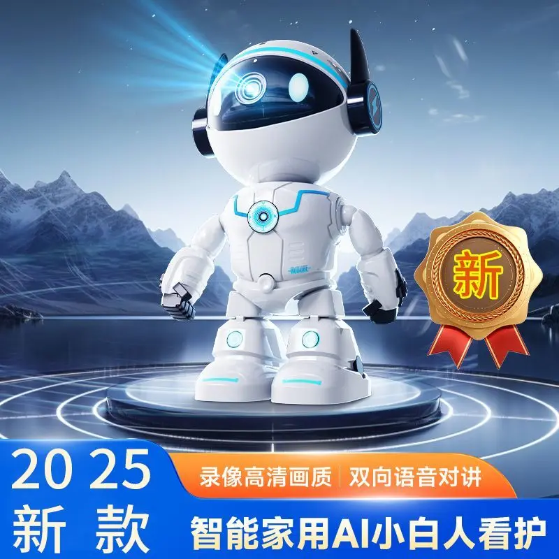 1080P روبوت IP كاميرا الأمن كاميرا واي فاي اللاسلكية 2MP كاميرا تلفزيونات الدوائر المغلقة المنزل الذكي مراقبة الفيديو P2P الحيوانات الأليفة مراقبة الطفل