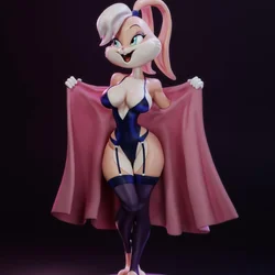 Anime Cartoon Character Bunny Girl 1/24 Scale Figure Kit GK Miniature Statue Needs Assembled and Unpainted DIY Toy Ornament