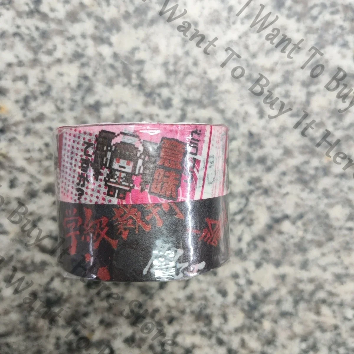 

Anime Danganronpa Yasuhiro Taeko Togami Byakuya Cosplay Cartoon Packaging Tape Paster Roll Packagings Tapes Accessories Gift