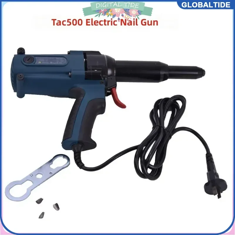 Electric Nail Gun 220V Riveter Furniture Staple Gun 400W Power Tool for 3.2MM-5.0MM Blind Rivets Heavy Duty Electric Rivet