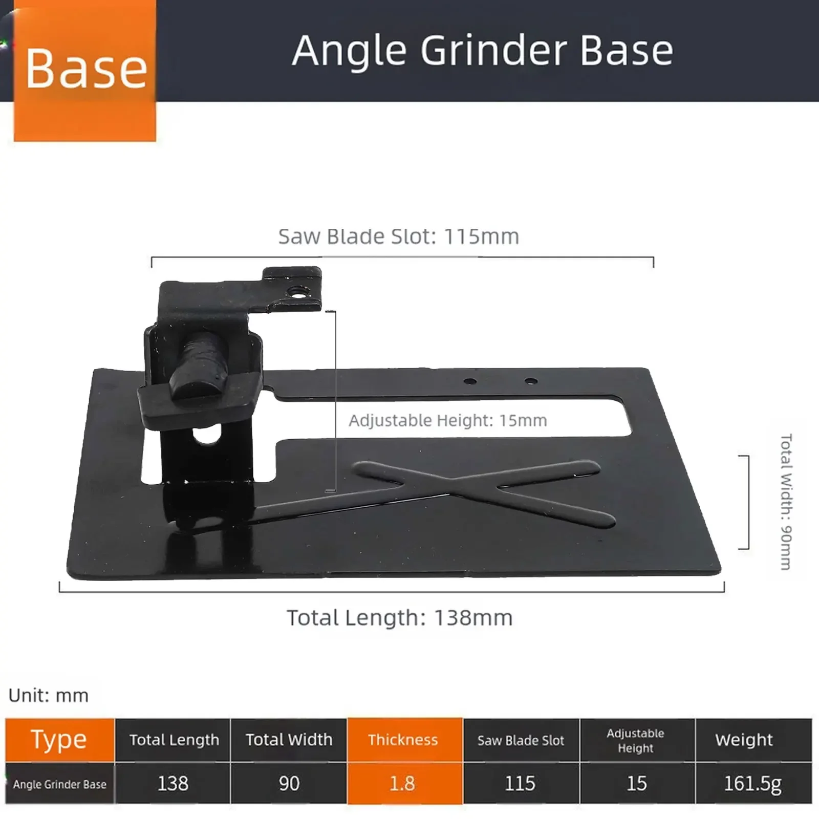 For On-the-Go Renovations 3.54 Inches Wide Adjustable Cutting Bracket Woodworking Tools Compact Size For Transport