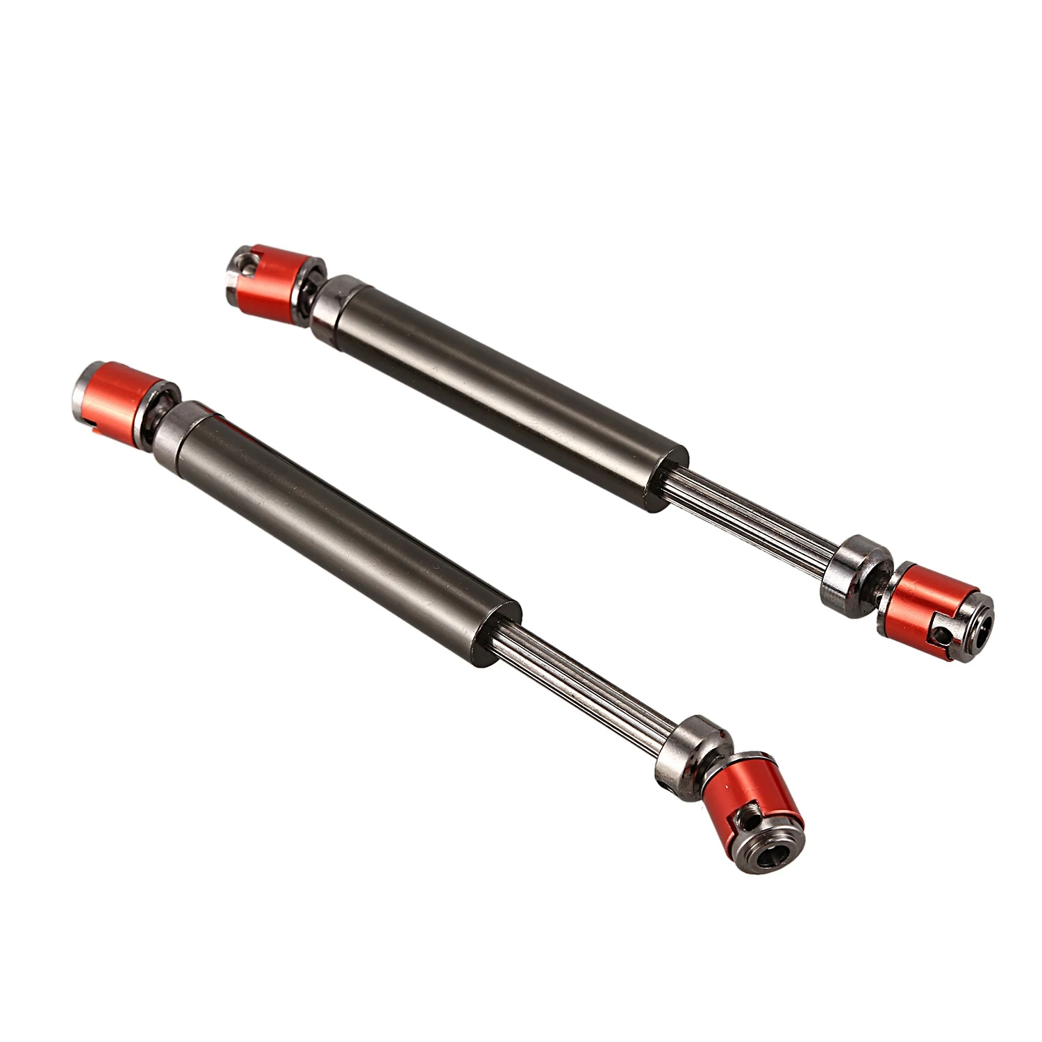 Practical 2PCS Metal CVD Drive Shaft 110-140mm for 1/10 RC Rock Crawler Axial SCX10 90046