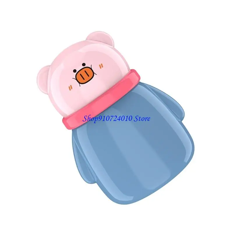 

77HD Compact Dusting Powder Container Powder Puff Box for Infants Secure Lid Soft Sponge Puff Easy to Skin Application