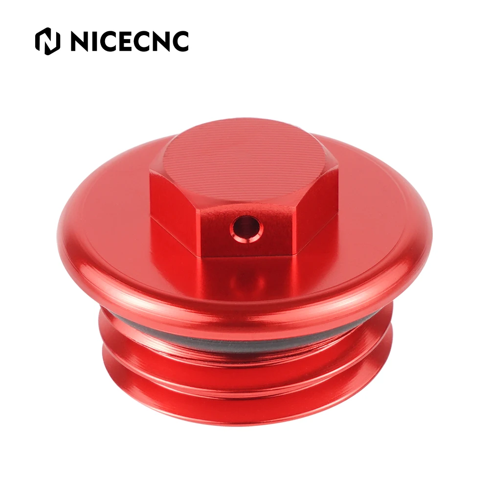 NICECNC Motocross Engine Oil Filler Plug Cap Cover For KTM XCF XC XCW XCFW SX SXF EXC EXCF 125 250 350 450 525 530 300 2004-2022