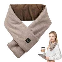 USB Heating Scarf USB Intelligent Electric Heating Scarf Intelligent Rechargeable Heated Neck Warmer With 3 Heating Levels For