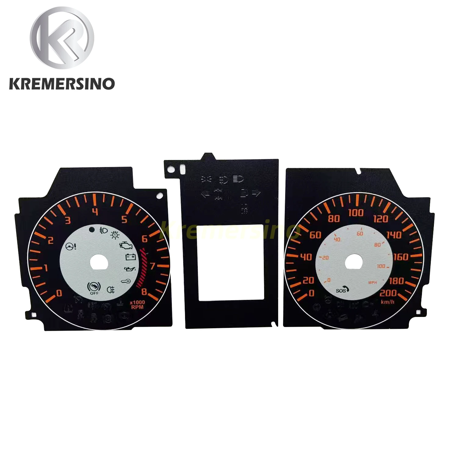 Instrument Cluster Overlay Trim Sticker for Suzuki Jimny 2026 Dashboard Panel