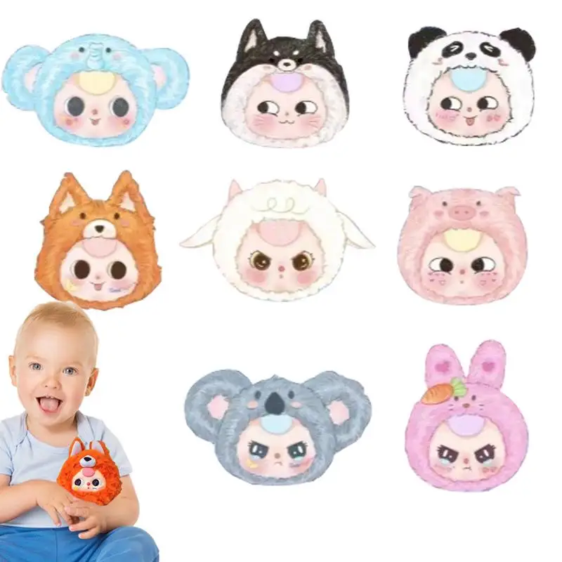 Bolsa de pelúcia dos desenhos animados carteira fuzzy bonito animal saco dos desenhos animados moeda bolsa com zíper fuzzy pequena carteira para viagens compras