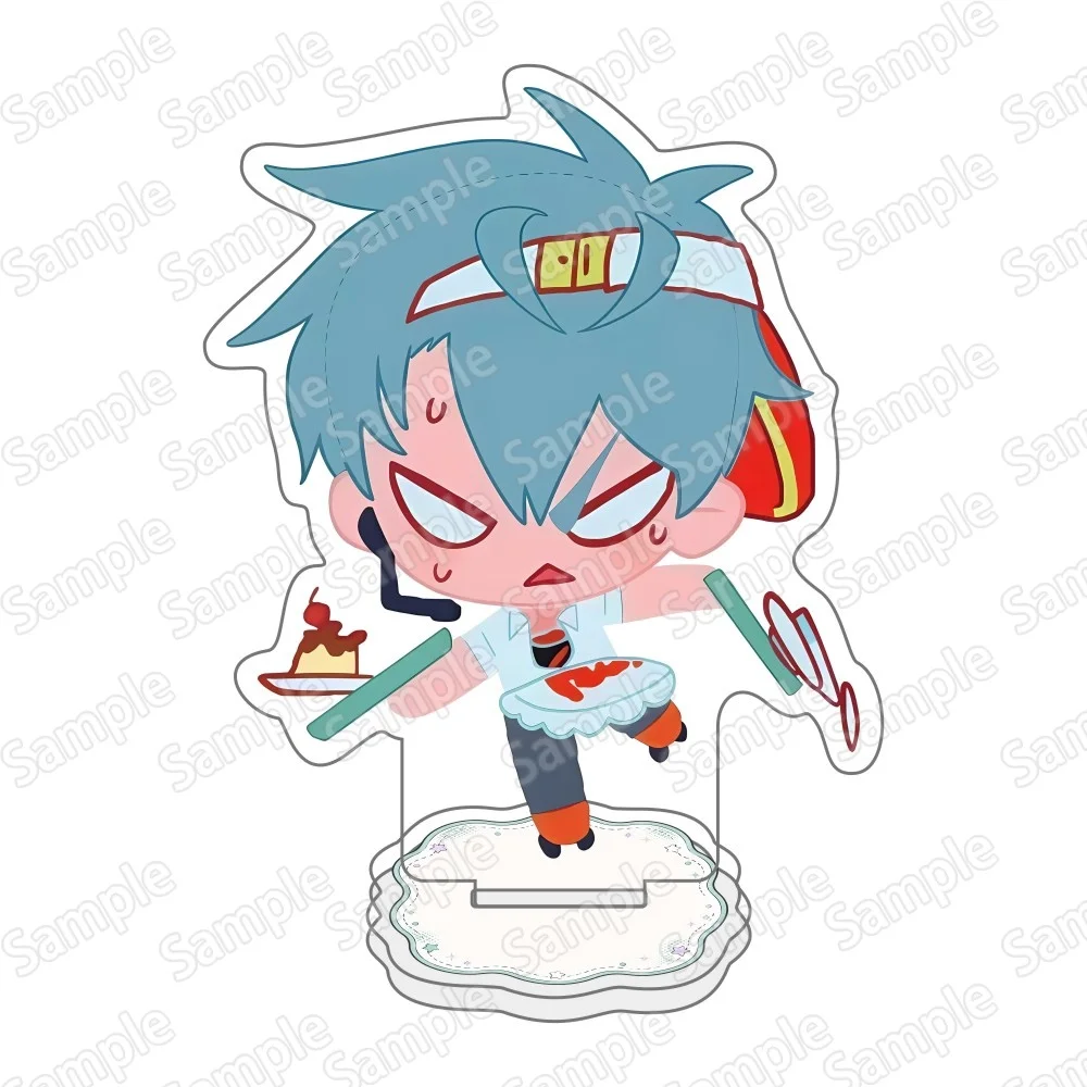 10cm Alien Stage Anime Figure Acrylic Stand Chibi Till Ivan Mizi Sua 4th Anniversary Roller Star Desk Decor Keychain Cute Gift