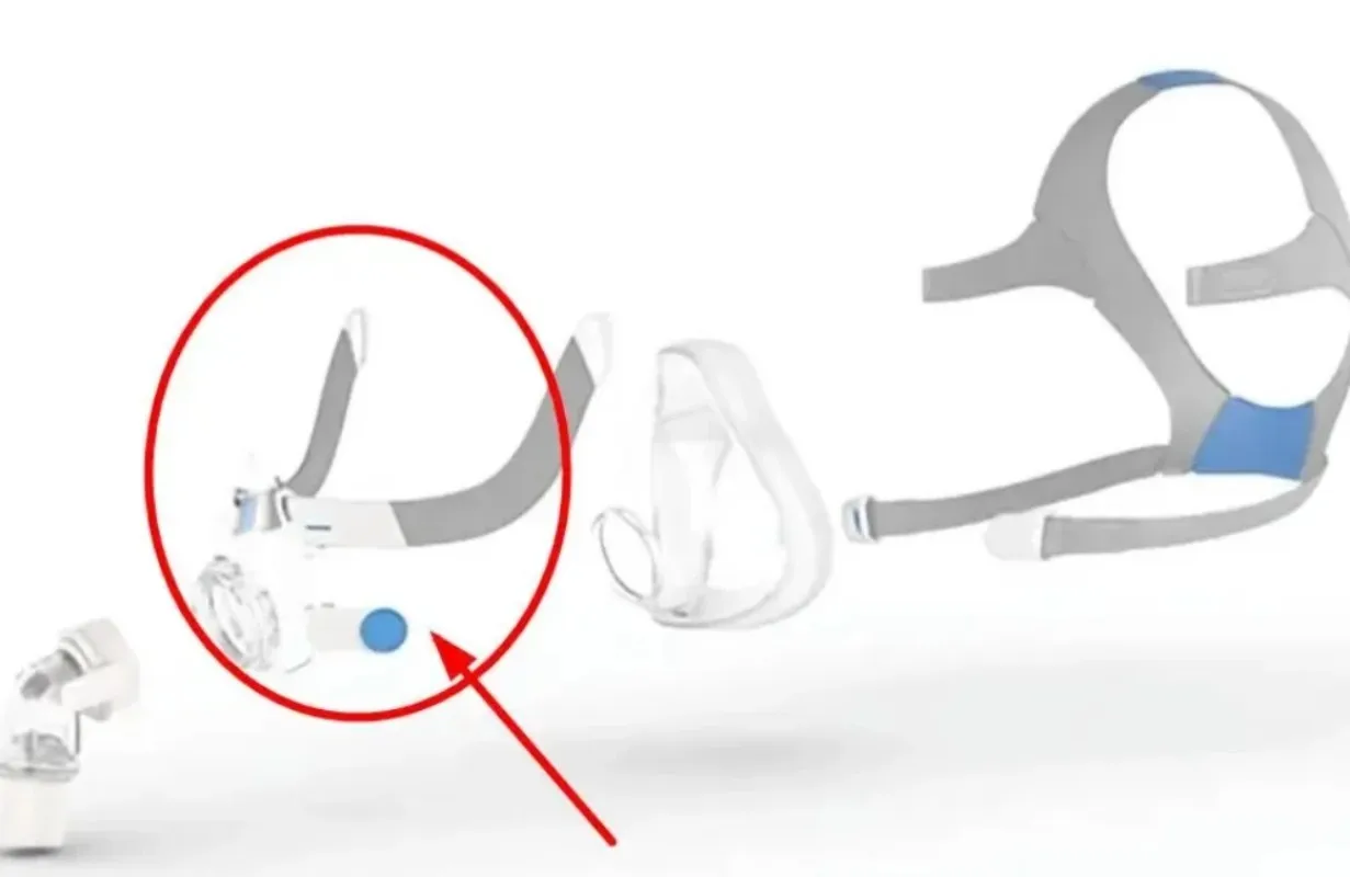 Original Frame For Resmed AirFit F20 Mask Full Face Mask for Home Sleep Apnea and Snoring Only Frame Not Complete Set