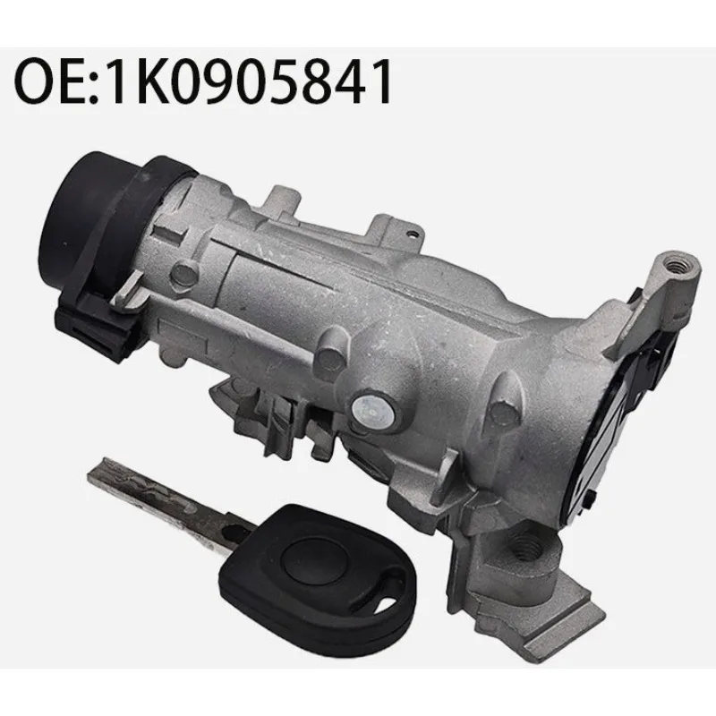 1K0905841 For Volkswagen ignition switch 1K0905851B factory straight hair door lock cylinder with remote control key