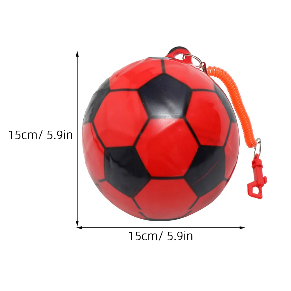 Inflatable Football for Pools Beaches Water Parks Durable Lightweight Fun for Kids and Adults Summer Play Inflatable Ball