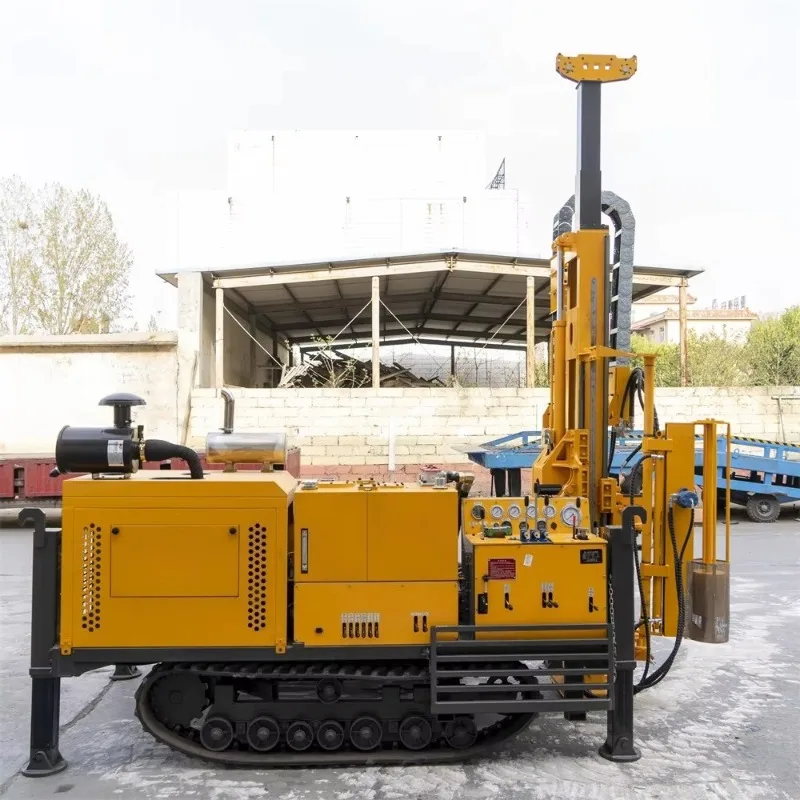 Fully Hydraulic Core Drilling Rig Compact Reverse Circulation Diesel Sampling Drill Rig Geological Exploration