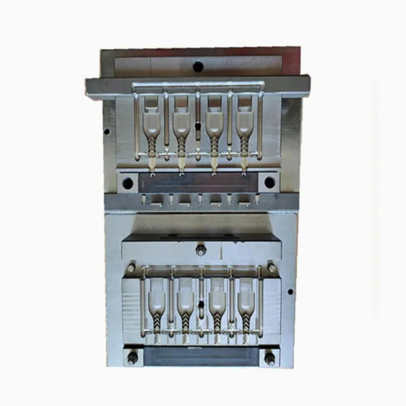 High-efficiency Molding of Plug-type Plastic Components Injection Mould for Household Appliances ABS Plastic