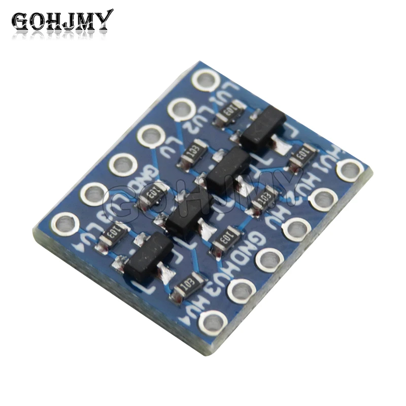 5PCS 4 Channel IIC I2C Logic Level Converter Bi-Directional Module 5V to 3.3V