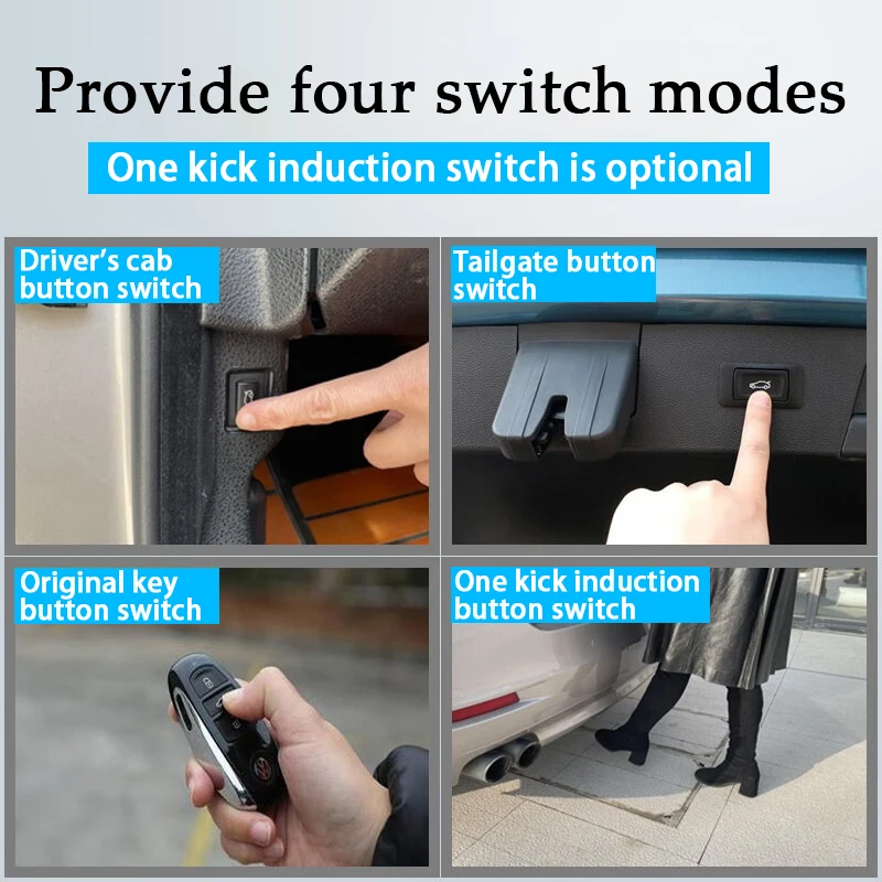 ZhuCamX Intelligent Electric Tailgate Automatic Lifting Kit Remote Control Opener Trunk for Skoda Karoq NU7 2017~2023