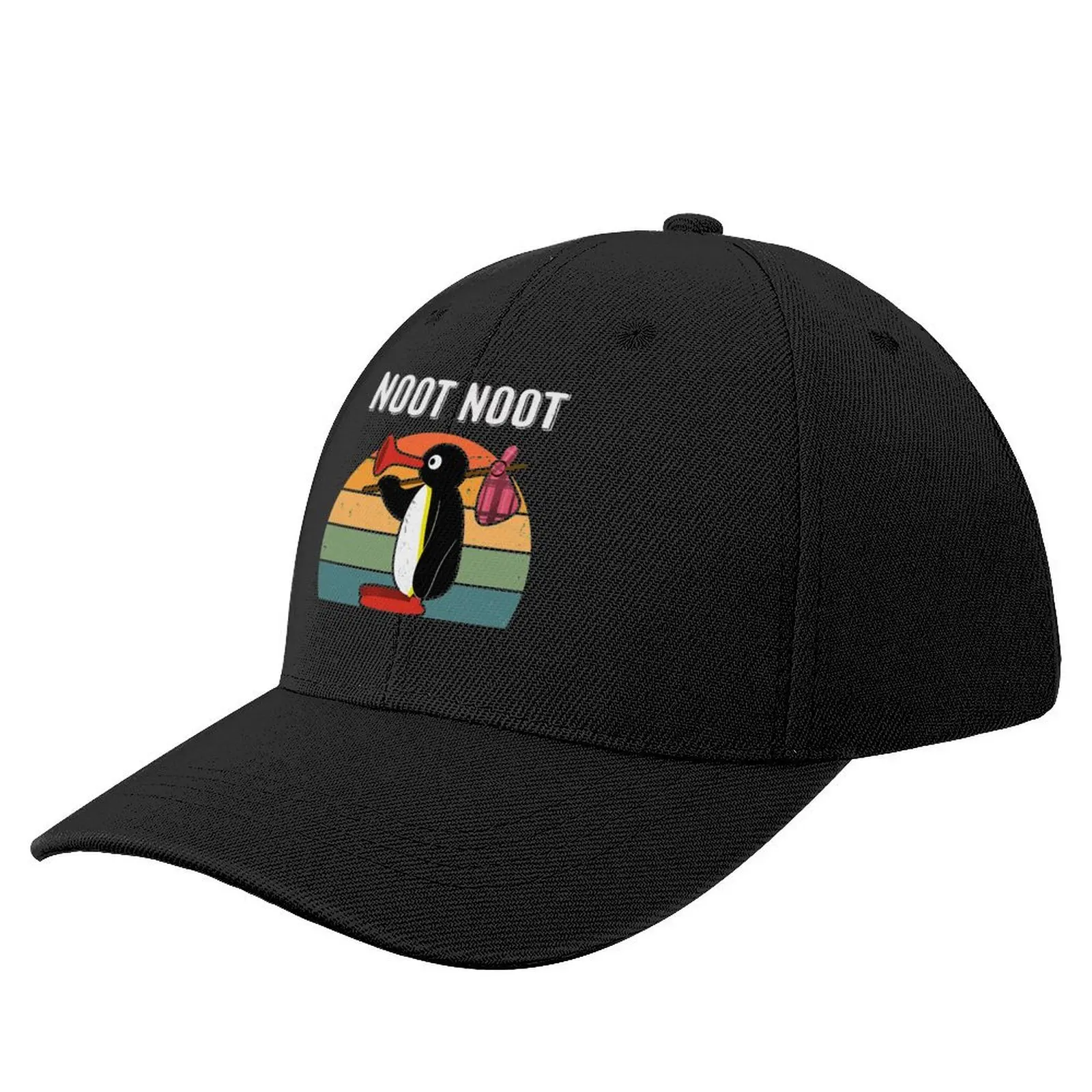 

Noot Noot Pingu Baseball Cap Rave Anime Hat cute New Hat Men Golf Wear Women's