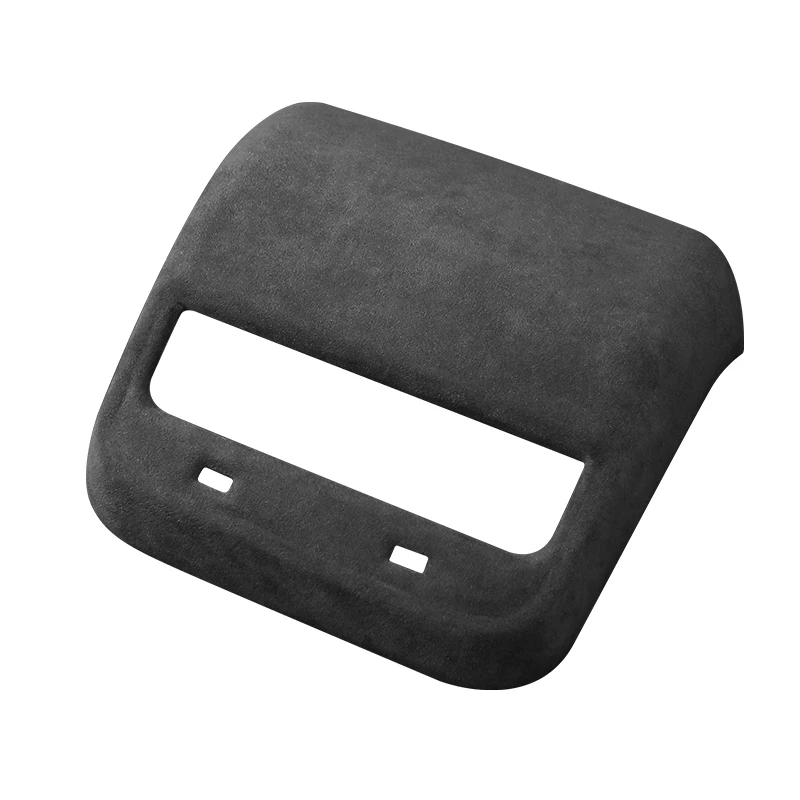 Alcantara Central Armrest Air Condition Vent Cover Sheath Shell for Tesla Model 3, Model Y 2018 2019 2020 2021 2022