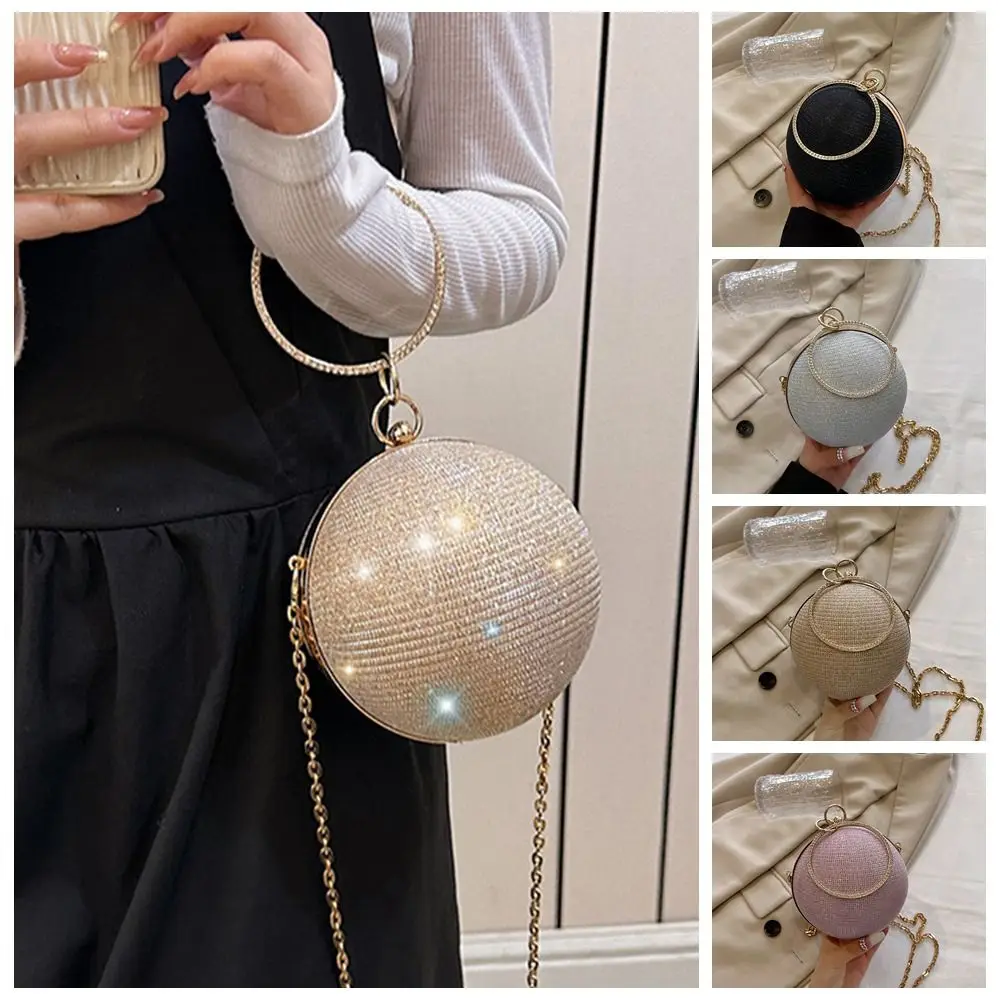 

Mini Glitter Evening Banquet Bag Wrist Bag Rhinestone Ball Handbag Crossbody Bag Shoulder Bag Ladies Clutch Bag Party