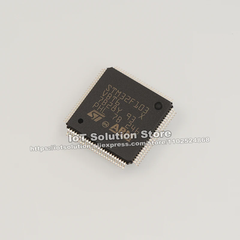 STM32F103VBT6 LQFP-100 14x14x1,4 мм STM32F103VBT6TR
