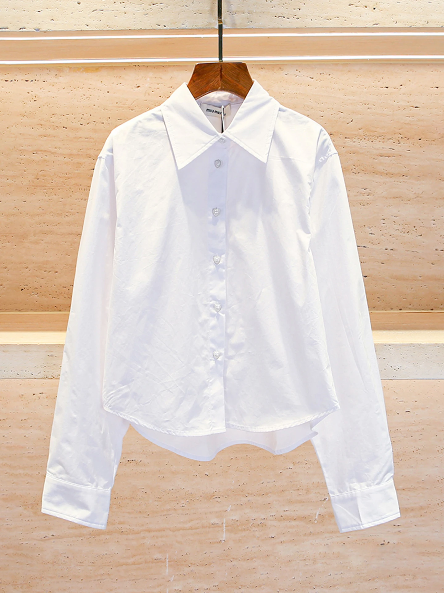 

Повседневный универсальный белый топ, высококачественный женский модный топ, осень 2021, женская одежда премиум-класса из Южного масла, свободный крой