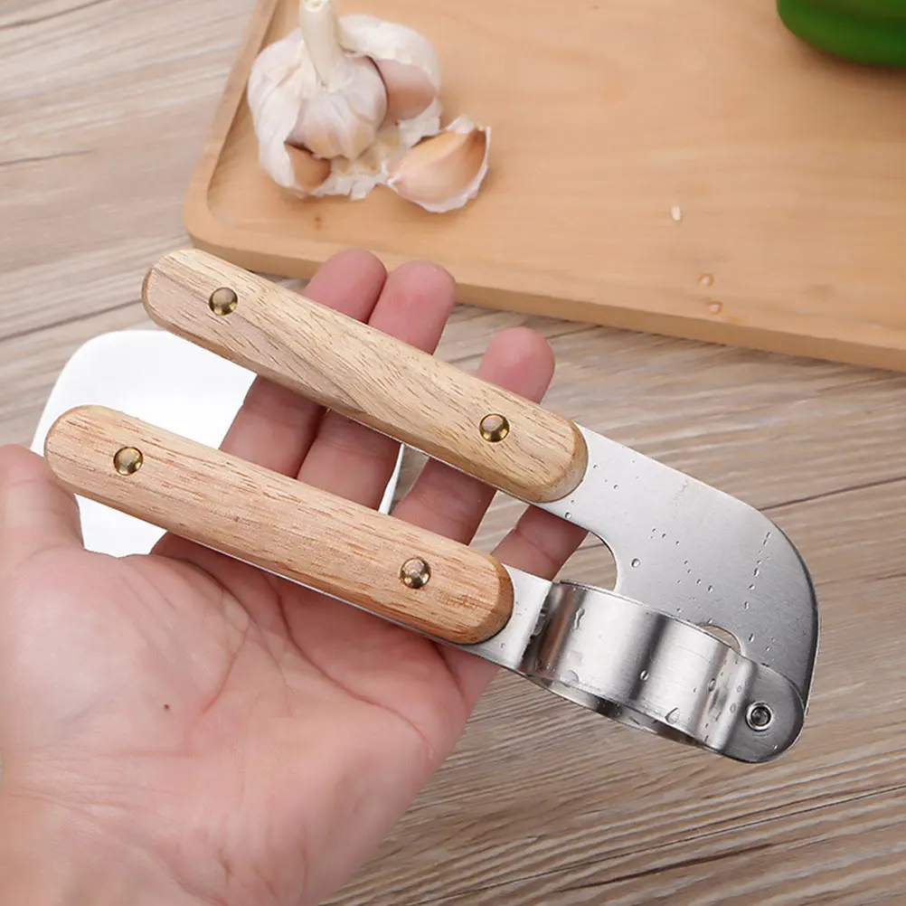 

Stainless Steel Garlic Press Manual Crusher Mincer Kitchen Tool Vegetable Fruit Gadget Stainless Steel Garlic Presser Home Use