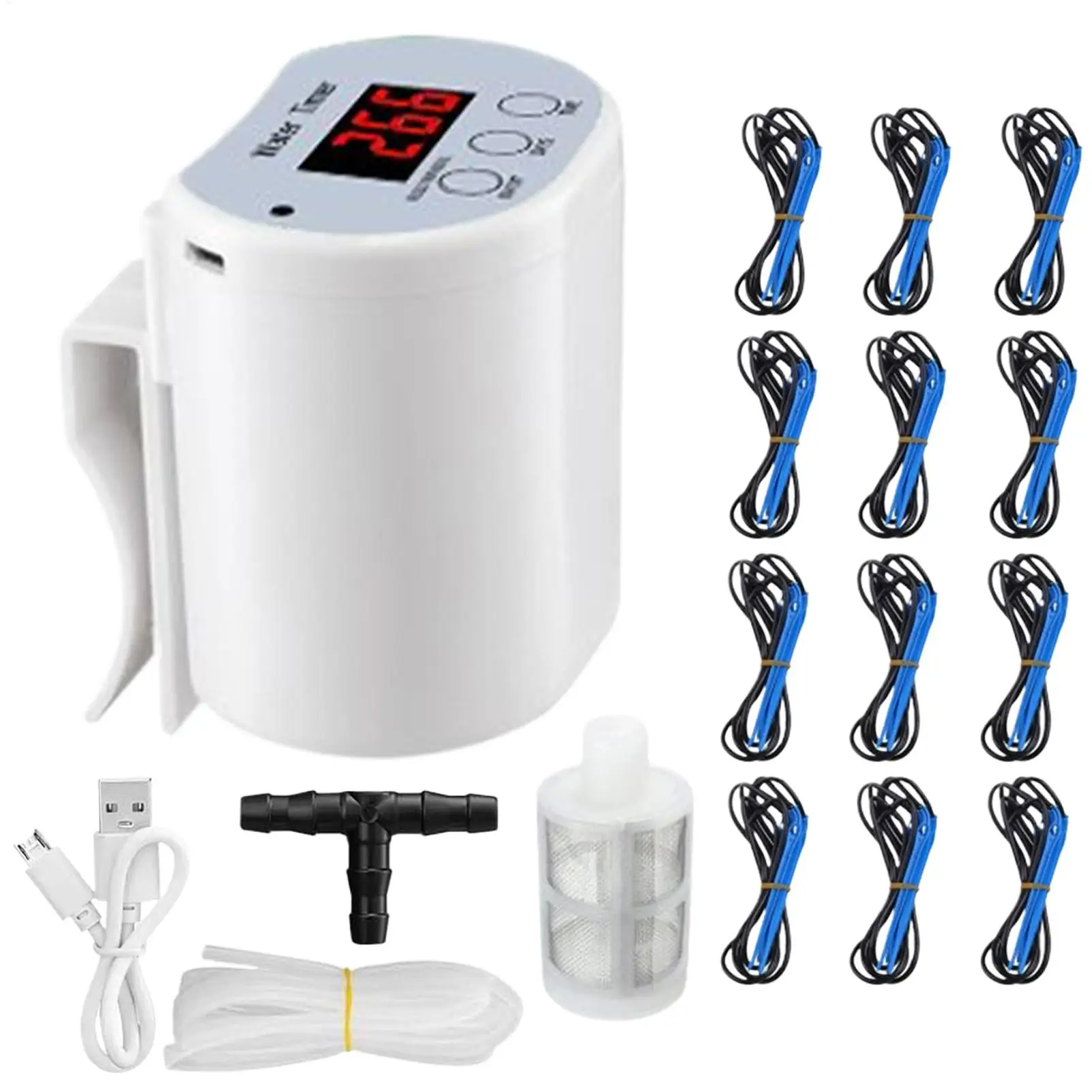 

Auto Watering For Plants Self-Watering System Devices For Plant Intelligent Power-Off Protection Gardening Houseplants Waterer