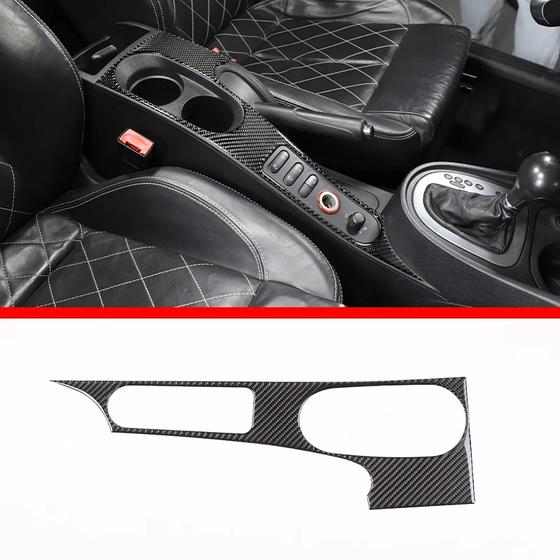 Kit Fibre De Carbone Intérieur Pour Seat Leon 2005-2012 – Cadre Climatisation Centrale – Look Sportif Premium Noir