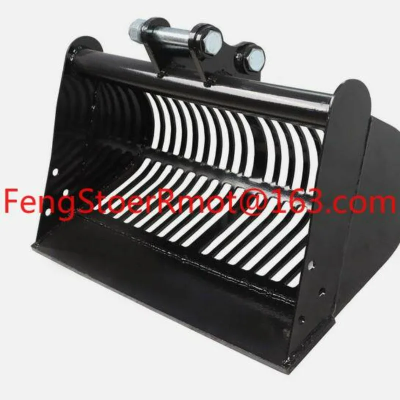 Small excavator parts for 1-3 tons excavator Bucket quick connector Hydraulic finger straw rake