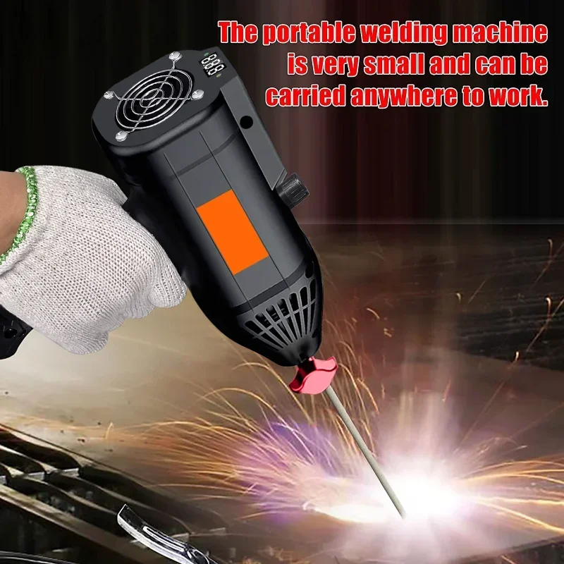 3900W Electric Welding Machine 110V/220V±15% Handheld Arc Welder Portable Arc Welder Fully Automatic Digital Intelligent Welding