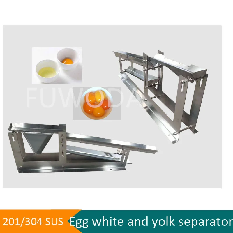 30Kg/H Manual Egg Separator Duck Hen Eggs Eggs Yolk Filter Tools Egg Liquid Separator Stainless Steel Separat Egg Cracking Maker