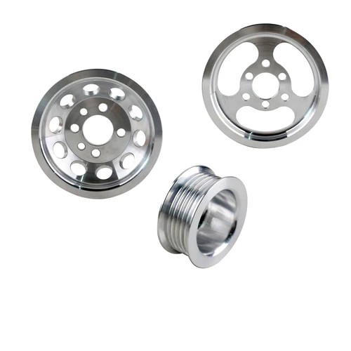 Imagen 2 del producto Juego de polea ligera para coche, Correa OEM para MK4, VW, Jetta, Golf, GTI, GLI, 1,8 T, 2,0, 20V, 3 piezas