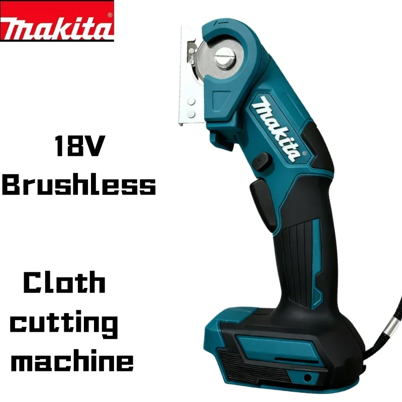 

Makita CP100 18V Cordless Handheld Carpet Scissors Multi-Functional Pruner round Knife Cloth Cutting Tools No Battery Included