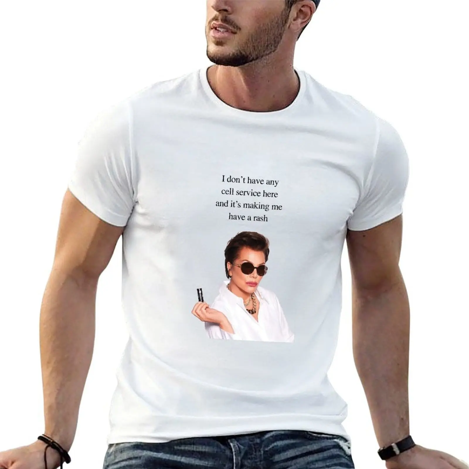 

kris jenner T-Shirt mens graphic t shirts man t shirt luxury t shirts for man graphic funny T-shirt