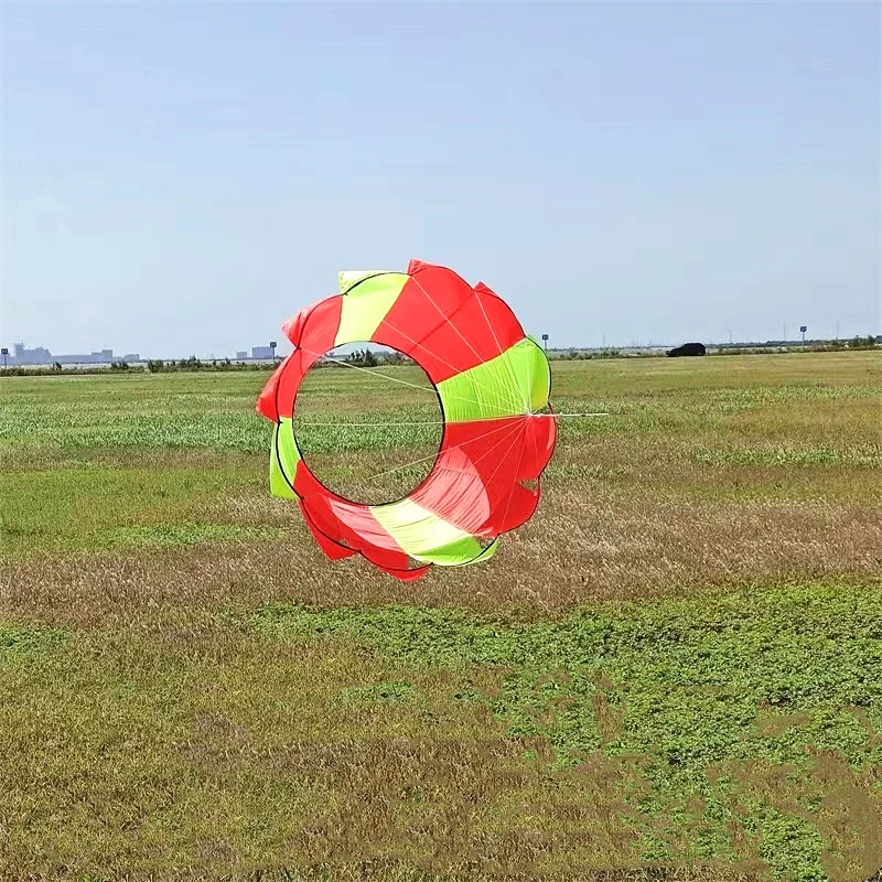 Free Shipping all kites Ring flying outdoor fun toys game kites show pendant Parachute dragon kites fly inflatable kite octopus