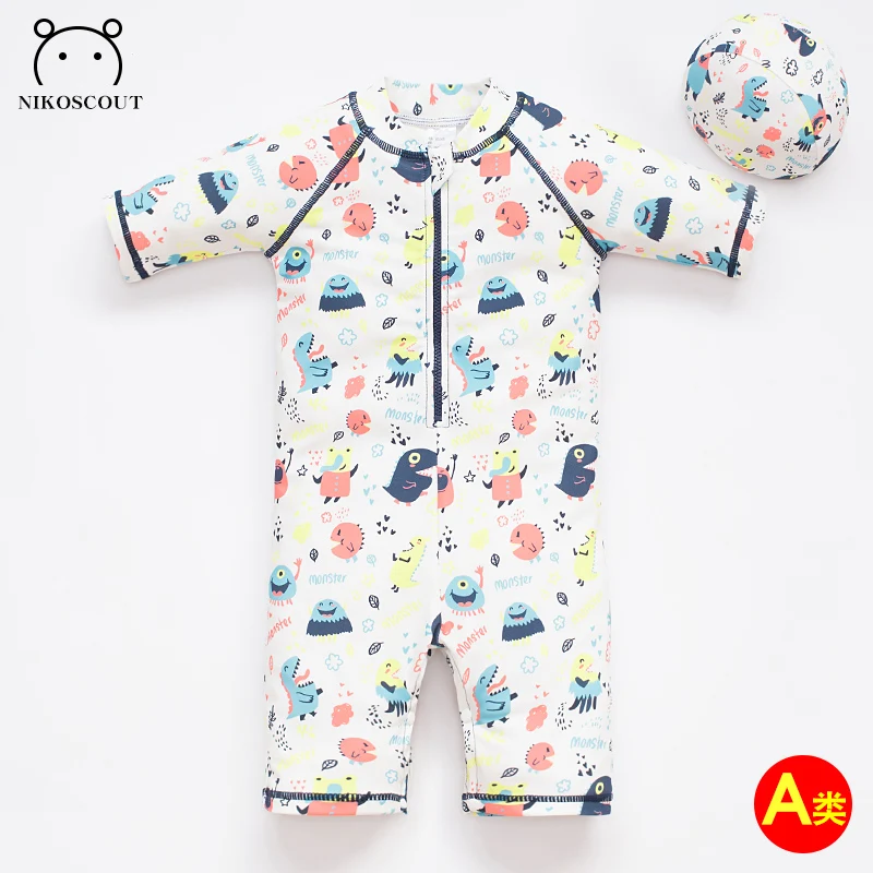 

Children's Swimsuit Baby Baby Boy Swimsuit Hot Spring One-Piece Quick-Drying Sun Protection Girl Swimsuit