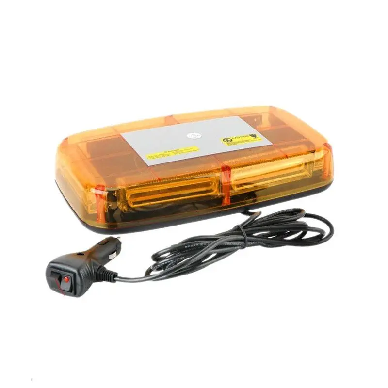 Automobile Engineering Vehicle Ceiling Strobe Light Short Bank Light Road Rescue Trailer Emergency Car Warning Light