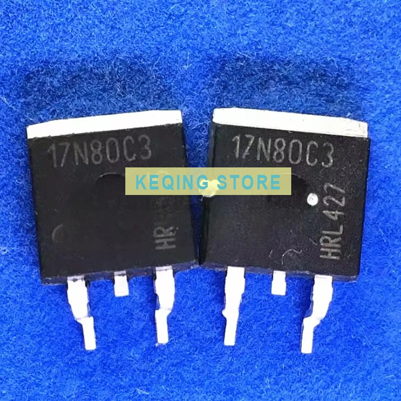 10PCS Used+Not NEW+Send after Measure Original word original code TO-263 patch tube 17N80C3 SPB17N80C3 quality assurance