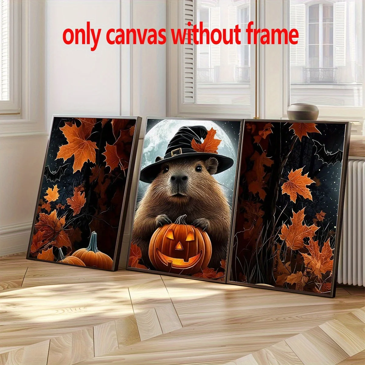 3Pcs Halloween Canv… - image