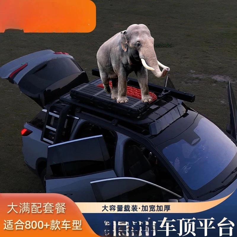 Suitable Trumpchi GS8 ES9 2025 Roof Rack Frame Roof Platform Auto Exterior Travel Accessory Durable Vehicle Cargo Storage Pa