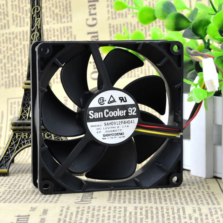 ORIGINAL 9CM9225 12V0.17A 9AH0912P4H041 4PIN VENTOINHA PWM