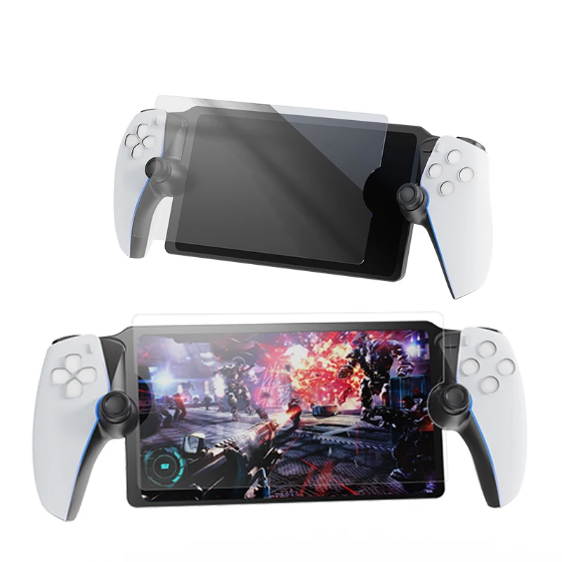 

For PlayStation Portal Game Screen Protective Film Anti-Fingerprint Anti-Scratch Screen Protector Tempered Glass Film